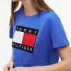 T-Shirt mit großem Flaggenlogo T-Shirt mit großem Flaggenlogo