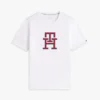 T-Shirt mit Monogramm-Logo T-Shirt mit Monogramm-Logo
