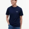 T-Shirt mit nautischem Rückenaufdruck T-Shirt mit nautischem Rückenaufdruck