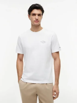 T-Shirt mit nautischem Rückenaufdruck