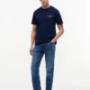 T-Shirt mit nautischem Rückenaufdruck T-Shirt mit nautischem Rückenaufdruck