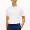 T-Shirt mit Palmen-Grafik auf der Rückseite T-Shirt mit Palmen-Grafik auf der Rückseite