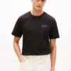 T-Shirt mit Palmen-Grafik auf der Rückseite T-Shirt mit Palmen-Grafik auf der Rückseite