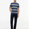 T-Shirt mit Rugby-Streifen T-Shirt mit Rugby-Streifen