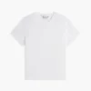 T-Shirt mit Rundhalsausschnitt aus Leinenmischung T-Shirt mit Rundhalsausschnitt aus Leinenmischung