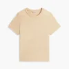T-Shirt mit Rundhalsausschnitt aus Leinenmischung T-Shirt mit Rundhalsausschnitt aus Leinenmischung