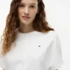 T-Shirt mit Rundhalsausschnitt und Fledermausärmeln T-Shirt mit Rundhalsausschnitt und Fledermausärmeln