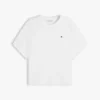 T-Shirt mit Rundhalsausschnitt und Fledermausärmeln T-Shirt mit Rundhalsausschnitt und Fledermausärmeln