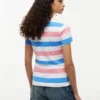 T-Shirt mit Rundhalsausschnitt und Rugby-Streifen T-Shirt mit Rundhalsausschnitt und Rugby-Streifen