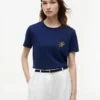 T-Shirt mit Schriftzug-Monogramm auf der Brust T-Shirt mit Schriftzug-Monogramm auf der Brust