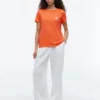 T-Shirt mit Schriftzug-Monogramm auf der Brust T-Shirt mit Schriftzug-Monogramm auf der Brust
