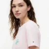 T-Shirt mit Schriftzug-Monogramm auf der Brust T-Shirt mit Schriftzug-Monogramm auf der Brust