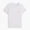 T-Shirt mit Schriftzug-Monogramm auf der Brust