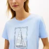 T-Shirt mit Segelboot-Motiv T-Shirt mit Segelboot-Motiv