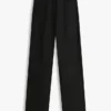Taillierte Hose aus Leinenmischung