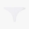 Tanga aus Stretch-Baumwolle mit wiederholtem Logo Tanga aus Stretch-Baumwolle mit wiederholtem Logo