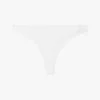 Tanga aus Stretch-Baumwolle mit wiederholtem Logo Tanga aus Stretch-Baumwolle mit wiederholtem Logo