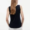 Tanktop aus Leinen-Jersey-Mischung Tanktop aus Leinen-Jersey-Mischung