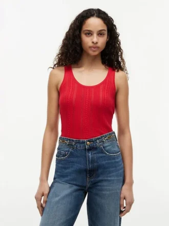 Tanktop aus Mischgewebe