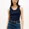 Tanktop aus Rippstrick Tanktop aus Rippstrick