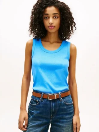 Tanktop aus Rippstrick