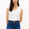 Tanktop aus Rippstrick Tanktop aus Rippstrick