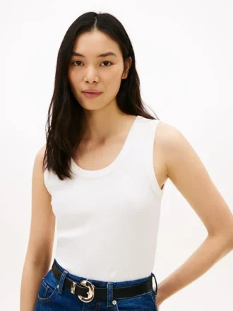 Tanktop aus Rippstrick