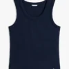 Tanktop aus Rippstrick Tanktop aus Rippstrick