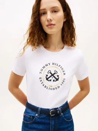 TH Anker-Logo-T-Shirt