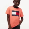Tommy Flag Logo T-Shirt für Kinder