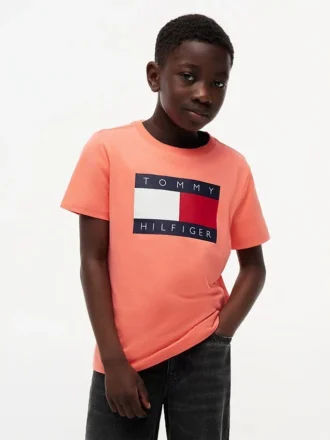 Tommy Flag Logo T-Shirt für Kinder Tommy Flag Logo T-Shirt für Kinder