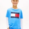 Tommy Flag Logo T-Shirt für Kinder Tommy Flag Logo T-Shirt für Kinder