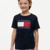 Tommy Flag Logo T-Shirt für Kinder Tommy Flag Logo T-Shirt für Kinder