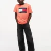 Tommy Flag Logo T-Shirt für Kinder