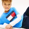 Tommy Flag Logo T-Shirt für Kinder Tommy Flag Logo T-Shirt für Kinder