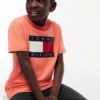 Tommy Flag Logo T-Shirt für Kinder