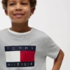 Tommy Flag Logo T-Shirt für Kinder