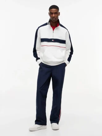 Tommy Jeans Colorblock Quarter-Zip