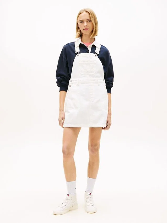 Tommy Jeans Denim-Latzkleid Tommy Jeans Denim-Latzkleid