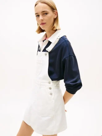 Tommy Jeans Denim-Latzkleid