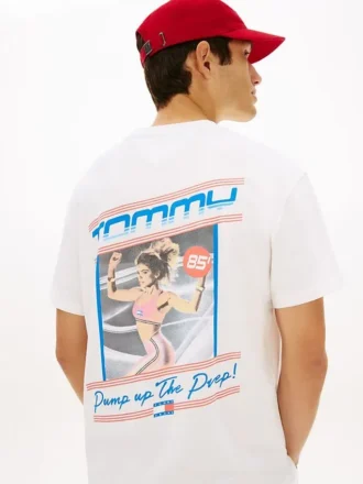 Tommy Jeans Fitness-T-Shirt mit Grafik