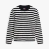 Tommy Jeans Gestreifter Bouclé-Pullover Tommy Jeans Gestreifter Bouclé-Pullover