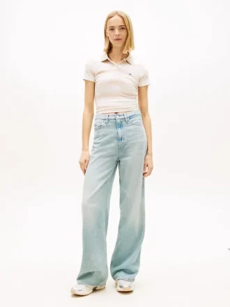 Tommy Jeans High-Rise-Jeans mit weitem Bein