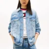 Tommy Jeans Jeansjacke im Used-Look Tommy Jeans Jeansjacke im Used-Look