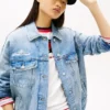 Tommy Jeans Jeansjacke im Used-Look Tommy Jeans Jeansjacke im Used-Look