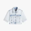 Tommy Jeans Kurzarm-Jeansjacke mit Shorts Tommy Jeans Kurzarm-Jeansjacke mit Shorts