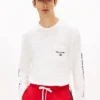 Tommy Jeans Langarm-T-Shirt mit LA-Logo