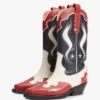 Tommy Jeans Leder-Cowboystiefel