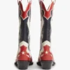 Tommy Jeans Leder-Cowboystiefel