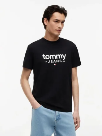 Tommy Jeans Logo Slim Fit T-Shirt